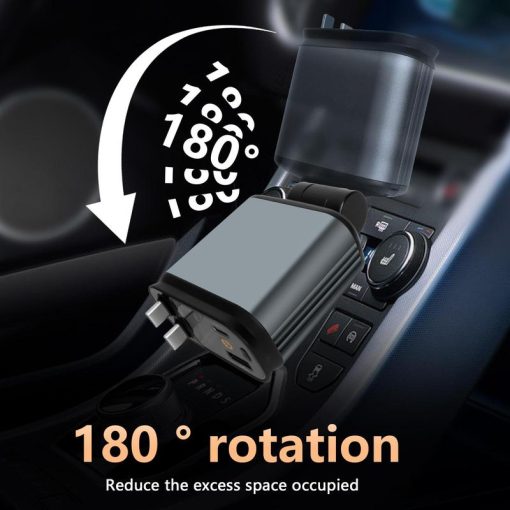 4-in-1-Autoladegerät mit Sternenprojektor-Nachtlicht - Image 2