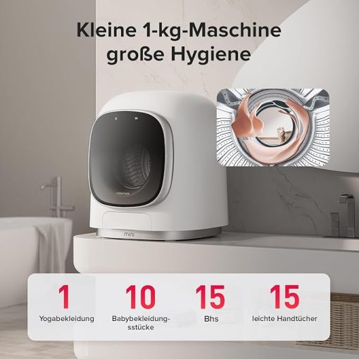 Waschtrockner | 1 kg Waschen und 0,5 kg Trocknen | Über 20 Wasch- und Trockenprogramme - Image 6