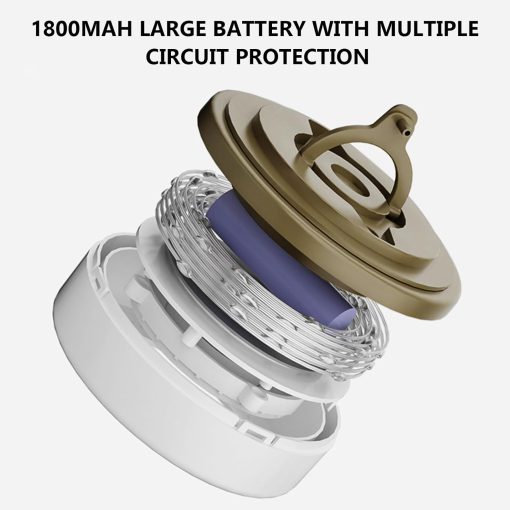 Camping fairy lights, rollable, 10m camping light string, USB port - Image 2