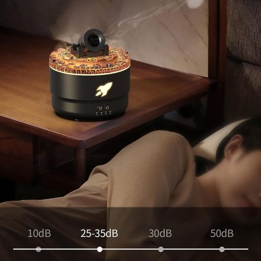 Essential Oil Diffuser USB Aromatherapy Diffuser (Black) - Image 9