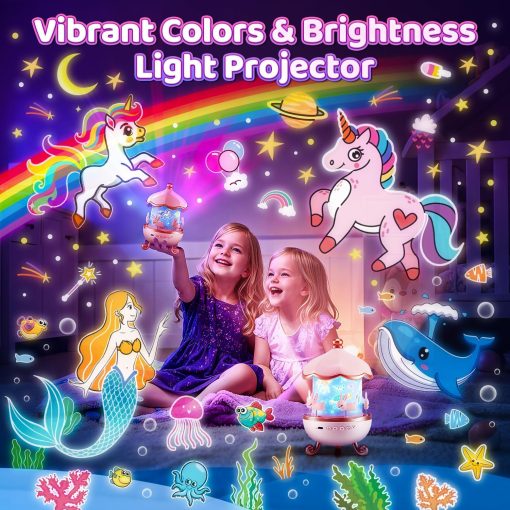 Baby night light projector for children's room, baby brightness night light - Image 6