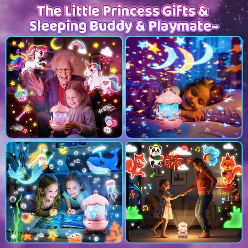 Baby night light projector for children's room, baby brightness night light - Image 7