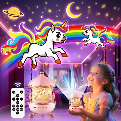 Baby night light projector for children's room, baby brightness night light - Image 9